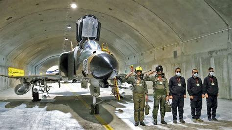Iran Unveils Underground 'Fighter Caves' Housing F.